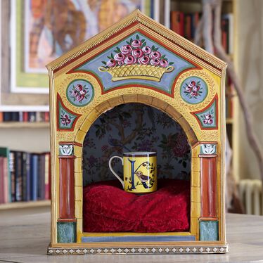 Kit Kemp Alphabet Mug K